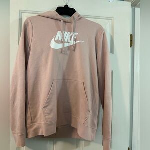 Pink Nike hoodie